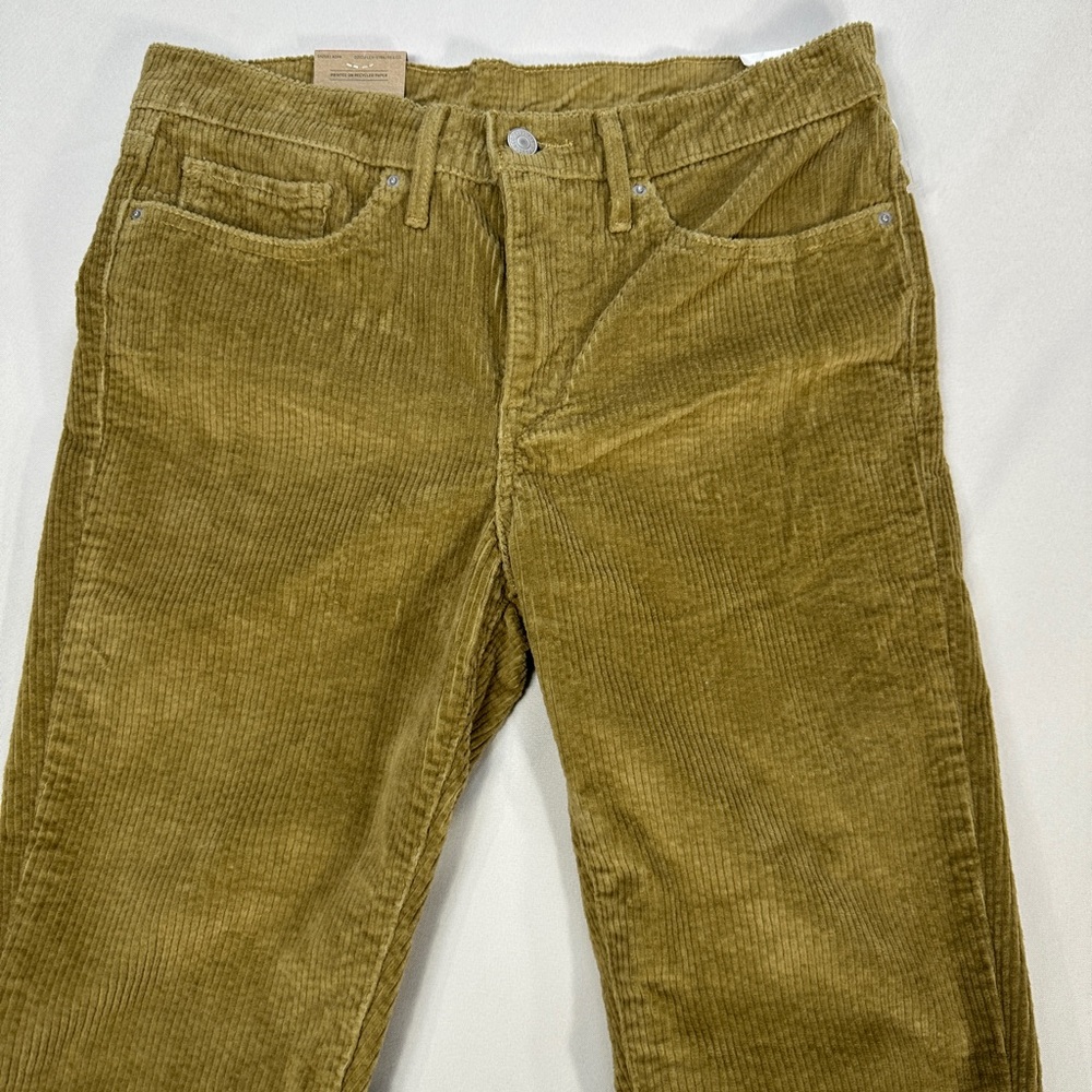 Levi’s 311 Corduroy Women’s pant Shaping Skinny 30x30 (10) Olive Brown Mid Rise